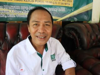 DPC PKB SBD Buka Pendaftaran Penjaringan Bakal Calon Bupati SBD, Tobias Dowa Lelu; Terbuka Untuk Umum