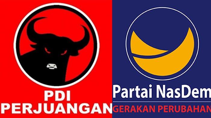 Ilustrasi Prediksi Koalisi Partai PDIP dan NASDEM di Pilkada SBD Periode 2024-2029.