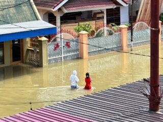 Foto wilayah yang masih terdampak banjir di Kota Gorontalo, per Sabtu, 13 Juli 2024, pukul 11.00 WITA. Sumber Foto: Dokumentasi Lembaga Salam Puan / Mitra Save the Children Indonesia