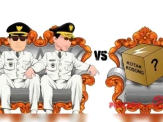 Ilustrasi melawan peti kosong pada Pilkada Sumba Barat Daya tahun 2024.