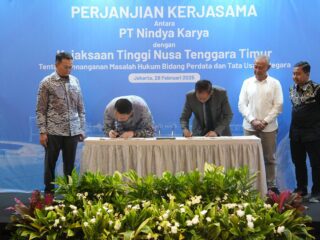 PT Nindya Karya Teken Kerja Sama dengan Kejaksaan Tinggi NTT