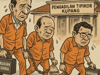 Tiga Eks Direksi Perumda Lawadi Divonis Penjara dalam Kasus Korupsi Penyertaan Modal