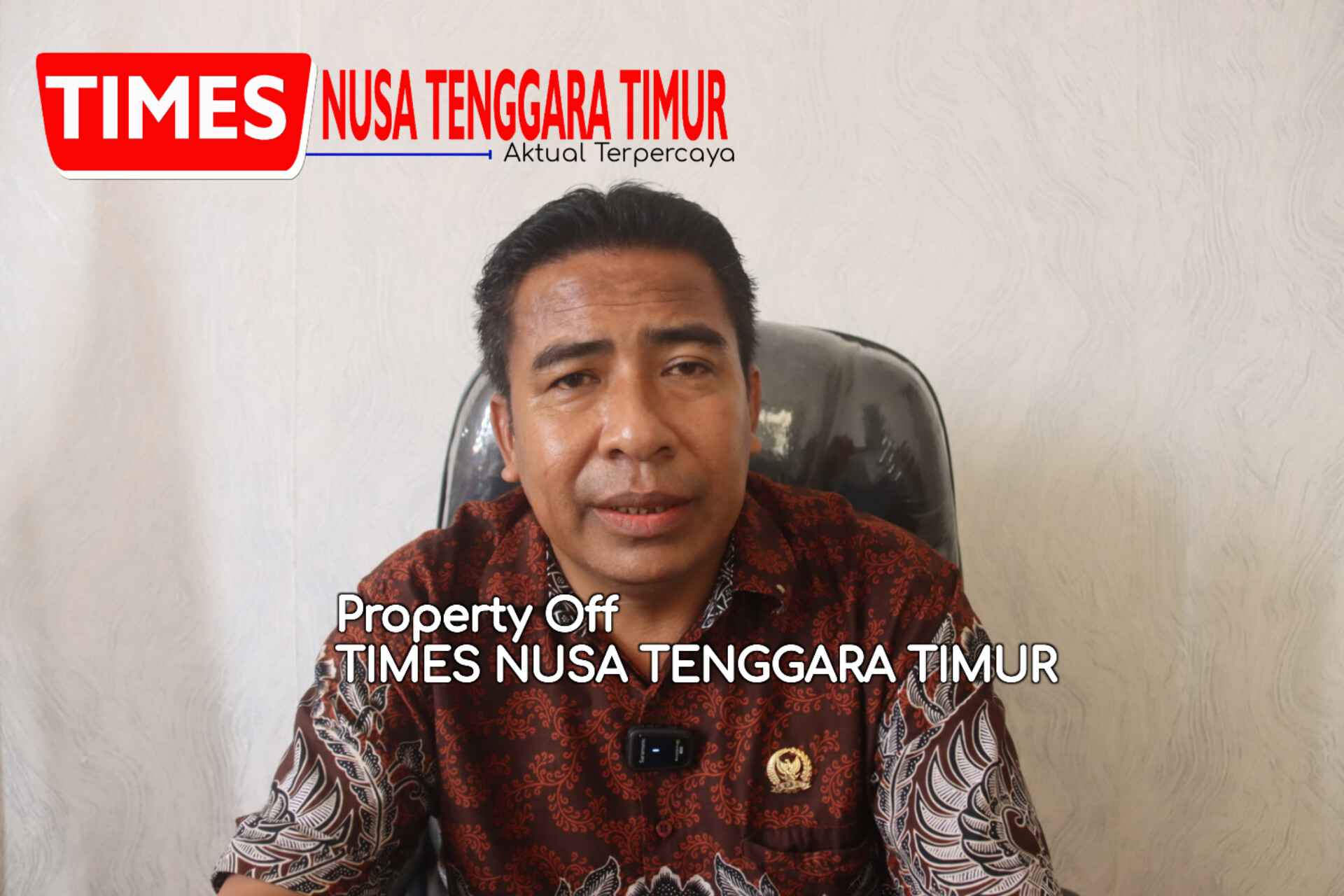Ketua DPRD Sumba Barat Daya, Rudolf Radu Holo, Foto: Times Nusa Tenggara Timur