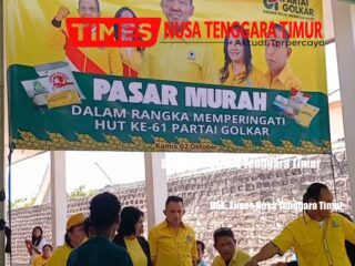 Golkar Sumba Barat Daya Gelar Pasar Murah, Ringankan Beban Warga