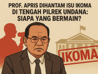 Prof. Apris Dihantam Isu Ikoma di Tengah Pilrek Undana: Siapa yang Bermain?