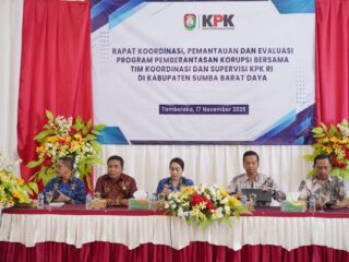 Pemkab SBD dan KPK Gelar Rakor Pencegahan Korupsi, Bupati Soroti Perbaikan Pelayanan Publik