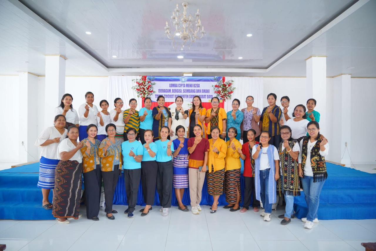 Bupati SBD Buka Lomba Cipta Menu B2SA Serba Ikan TP PKK