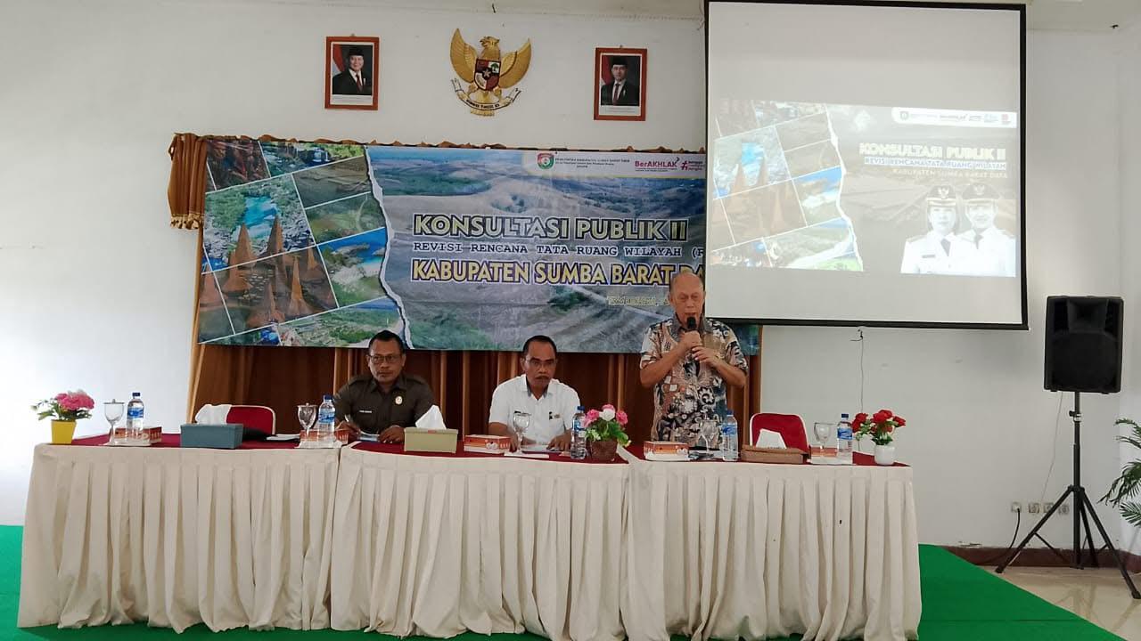 Pemkab Sumba Barat Daya Gelar Konsultasi Publik Revisi RTRW