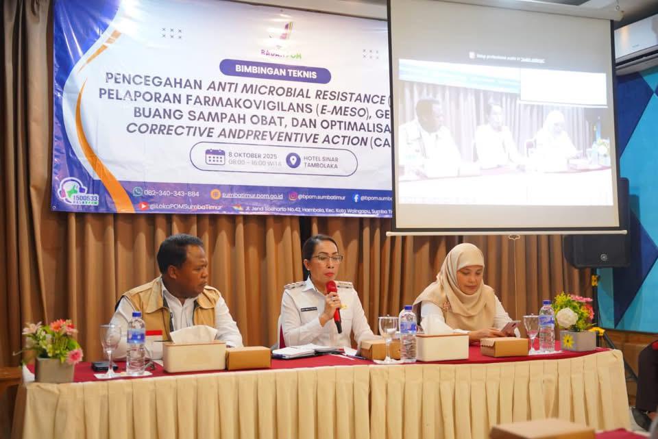 Bupati SBD Buka Bimtek Pengendalian Resistensi Antimikroba