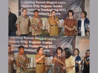 Bupati SBD Resmikan Rumah Singgah Kusta di Desa Pogo Tena