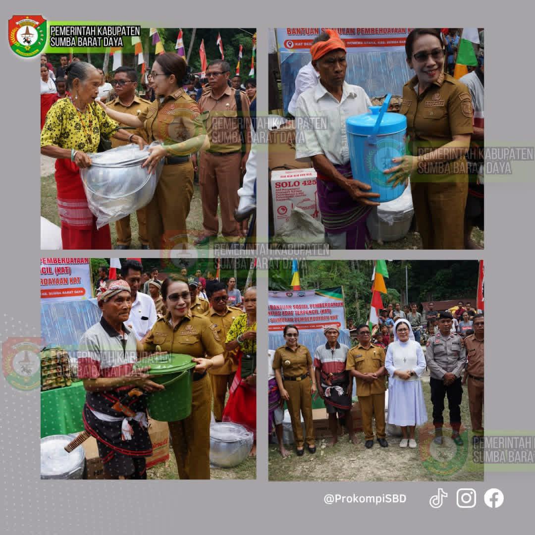 Bupati SBD Salurkan Bantuan untuk Komunitas Adat Terpencil, Tegaskan Kehadiran Negara bagi Wilayah Terisolasi