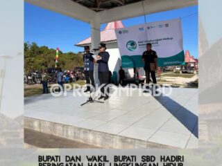 Bupati SBD Pimpin Peringatan Hari Lingkungan Hidup Sedunia 2025 di Pantai Mananga Aba