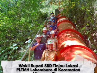 Wakil Bupati SBD Tinjau Lokasi PLTMH Lokomboro untuk Dukung Energi Terbarukan