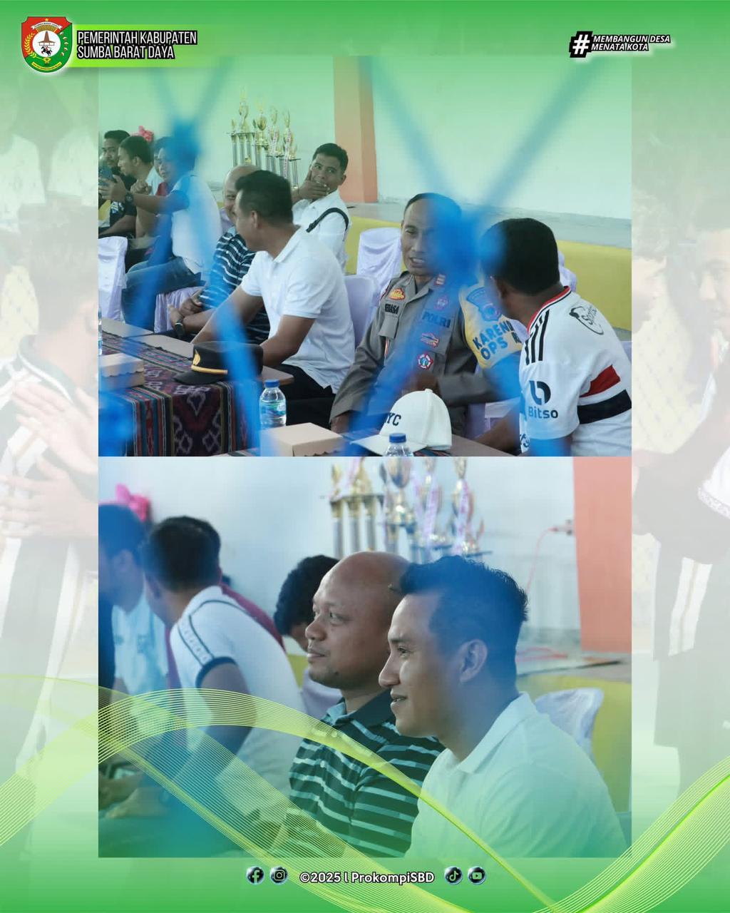 Wakil Bupati SBD Buka Turnamen Futsal Antar Pelajar dalam Rangka Hardiknas 2025