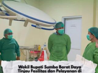 Wakil Bupati SBD Tinjau Fasilitas dan Pelayanan Kesehatan di RSUD Reda Bolo