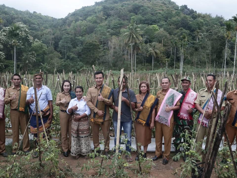 Panen Padi, Tanam Cabai, hingga Pencatatan Sipil Wujud Kolaborasi Pemda dan Warga Wewewa Tengah