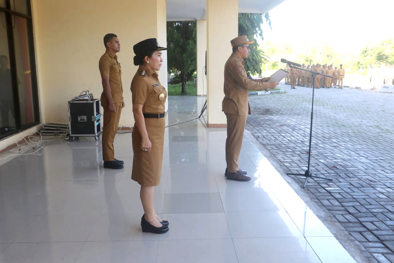 Wabup Dominikus Kaka Pimpin Apel Gabungan, Soroti Persada SBD dan Ancaman DBD