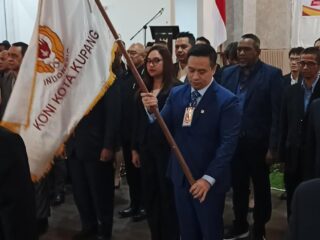 Christian Widodo Nahkodai KONI Kota Kupang, Siap Perkuat Prestasi Menuju PON 2028