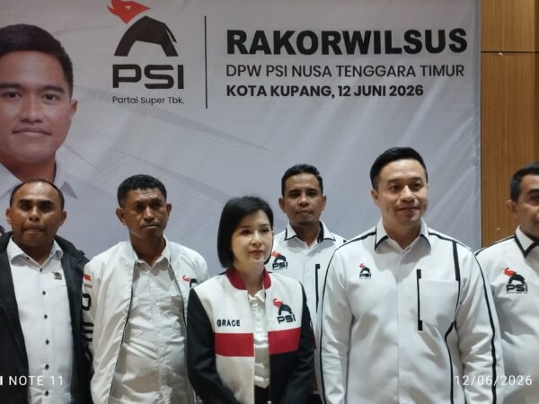 Grace Natali Ikut Rakorwilsus PSI di Kota Kupang, Matangkan Persiapan Kunjungan Jokowi ke NTT