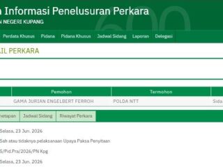 Gama Ferroh Ajukan Praperadilan, Gugat Penangkapan dan Penyitaan HP oleh Ditreskrimsus Polda NTT