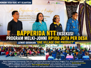 Bapperida NTT Eksekusi Program Melki-Johni Rp100 Juta Per Desa Lewat Gerakan ‘One Village One Product'