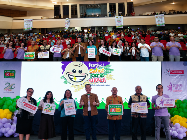 Apotek K-24 dan Sarihusada Gelar Festival Sehat Ceria Si Kecil 2026 Kupang, Fokus Isu Stunting