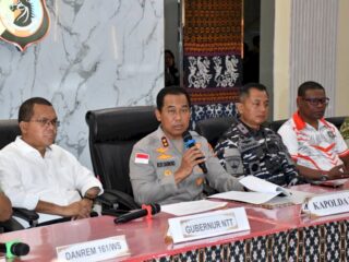 Kapolda NTT dan Gubernur Sampaikan Penanganan Gempa Flores: Fokus Evakuasi, Data Korban, dan Cegah Hoaks