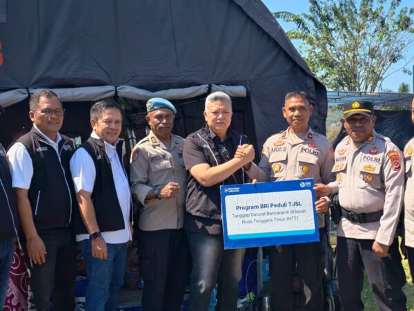 BRI Peduli Bantu Korban Bencana Flores, Pastikan Layanan Perbankan tetap Berjalan