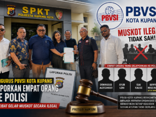 Pengurus PBVSI Kota Kupang Laporkan Empat Orang ke Polisi Akibat Gelar Muskot Secara Ilegal