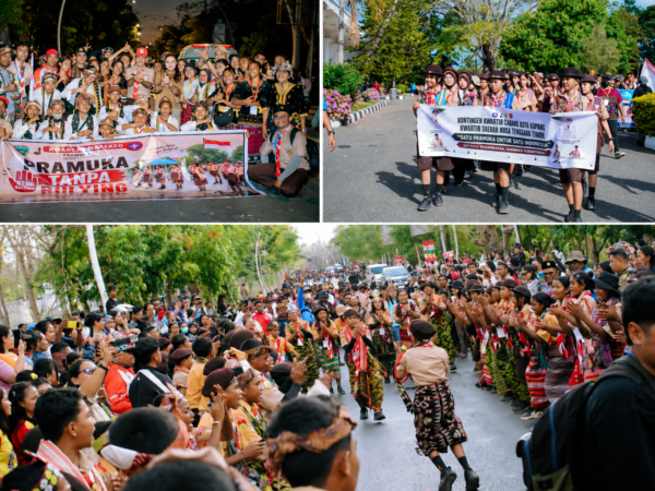 Kolaborasi Hebat Jamda X Pramuka NTT dan Saboak Pemkot Kupang, Ekonomi bergeliat, Berbagai Isu Sosial di Kampanyekan