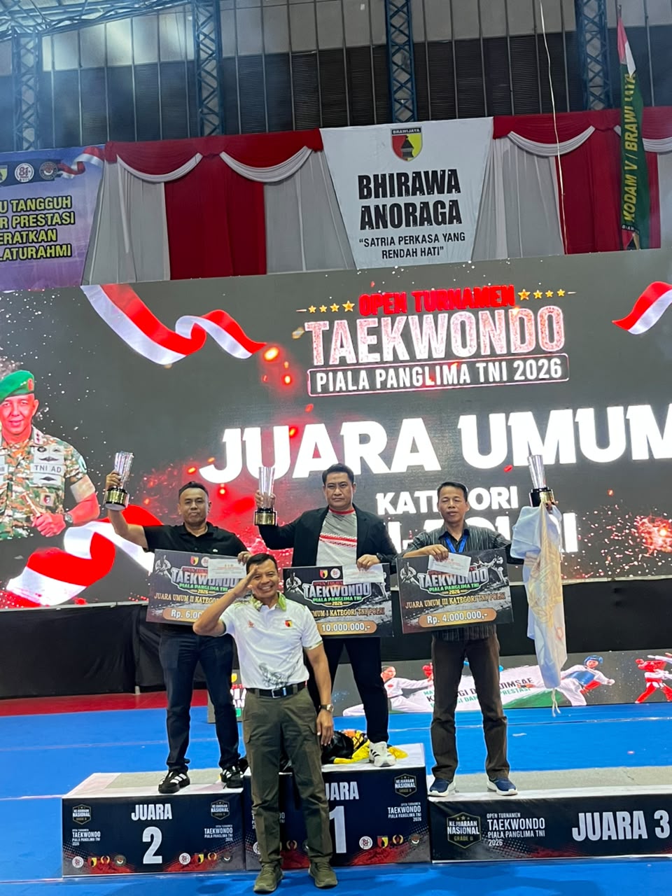 Taekwondo Polda NTT Raih Juara Umum II di Kejurnas Piala Panglima TNI