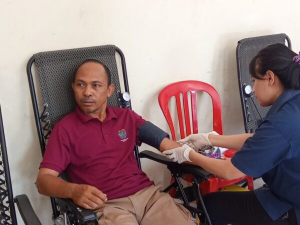 Even Budaya Kelurahan Naikolan Diisi Aksi Sosial Donor Darah