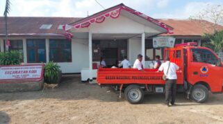 Penyaluran logistik pada hari tersebut difokuskan untuk memenuhi kebutuhan warga di empat wilayah, yakni Kecamatan Kodi, Kodi Utara, Kodi Bangedo, dan Kodi Balaghar. Bantuan diantar langsung menggunakan armada darat menuju posko lapangan yang dipusatkan di kantor kecamatan masing-masing.
