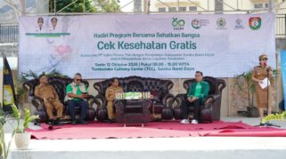 Acara peluncuran kolaborasi kesehatan ini dihadiri langsung oleh jajaran pimpinan tertinggi daerah. Tampak hadir Bupati Sumba Barat Daya Ratu Ngadu Bonnu Wulla bersama Wakil Bupati Sumba Barat Daya Dominikus Alphawan R. Kaka